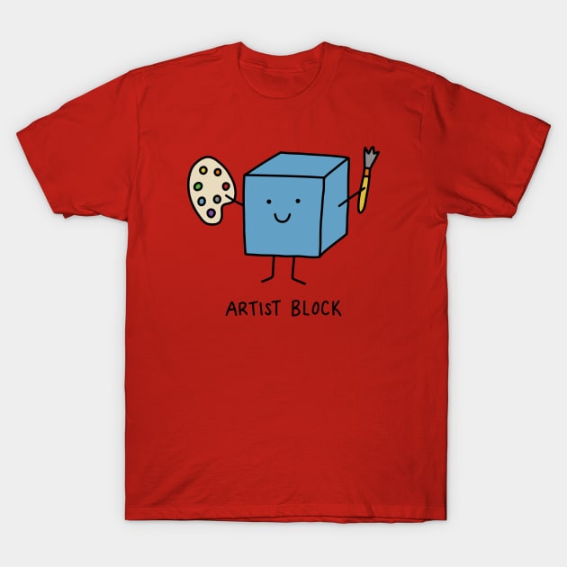 Artist Block T-Shirt by designminds1